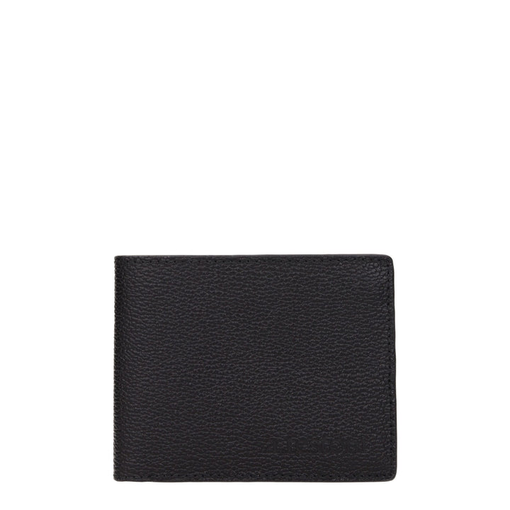 Schwarze Leder Geldbörsen