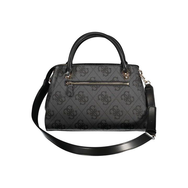 Schwarz Polyethylen Frauen Handtasche