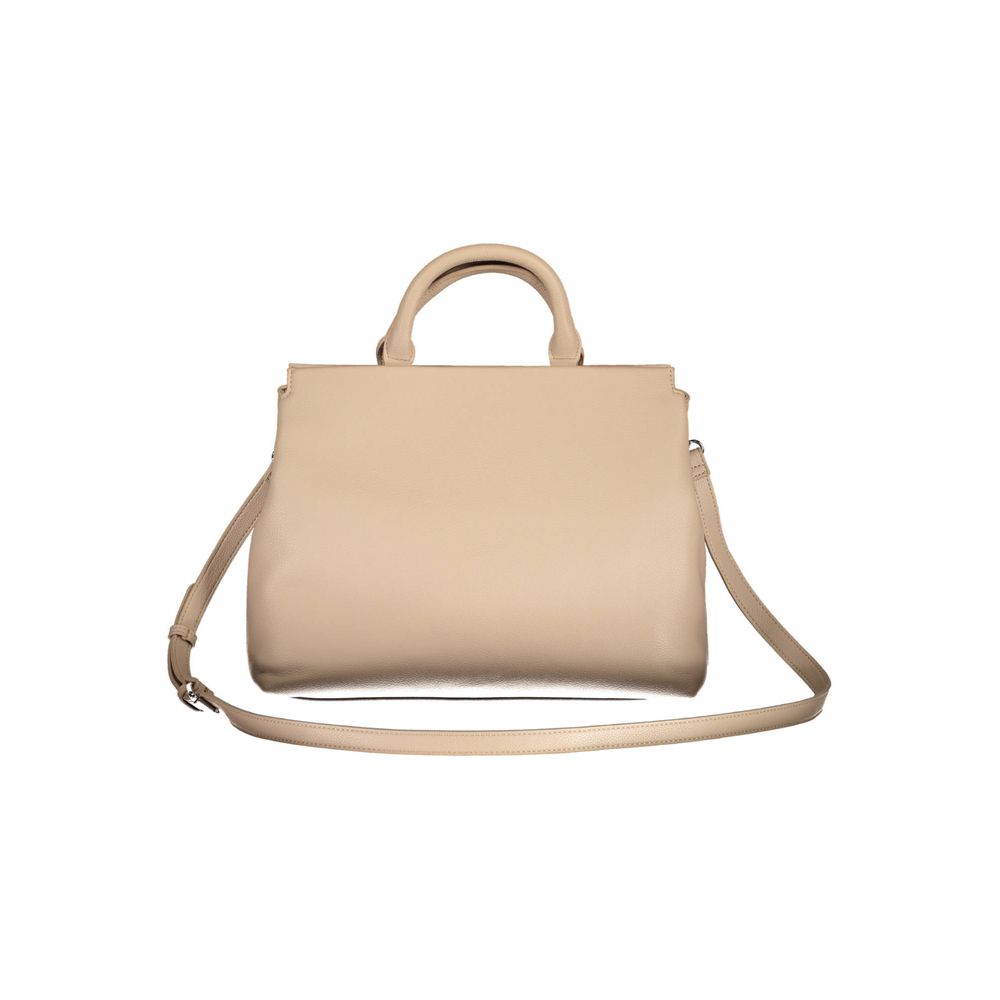 Beige Handtasche