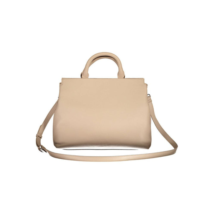 Beige Handtasche