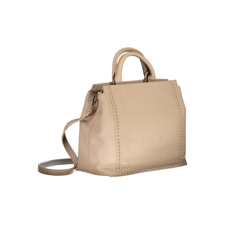 Beige Handtasche
