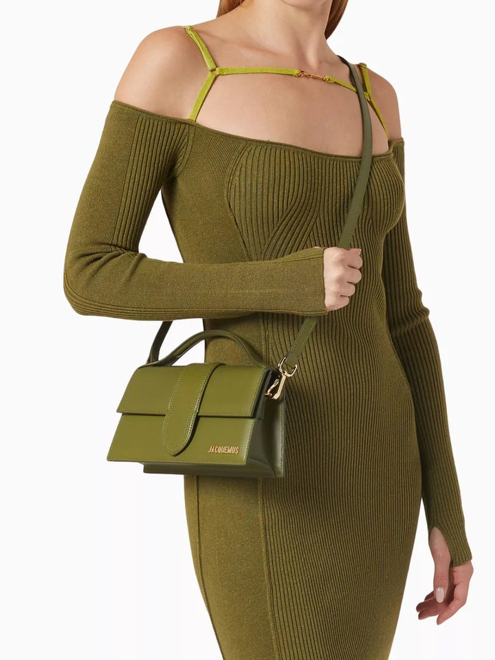 Le Grand Bambino Khaki Tasche