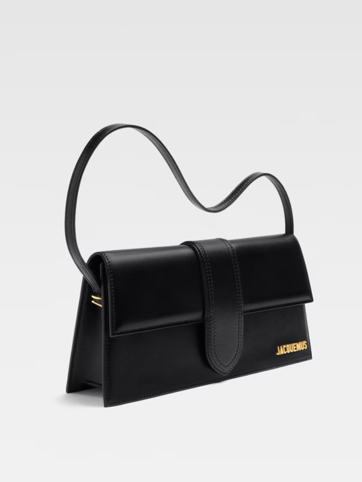 Le Bambino Lange schwarze Tasche
