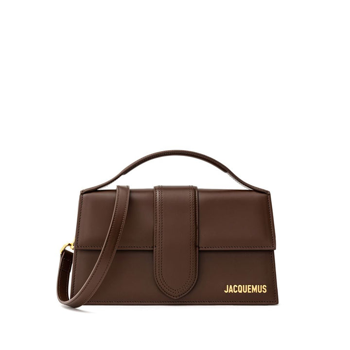 Braune Lederhandtasche