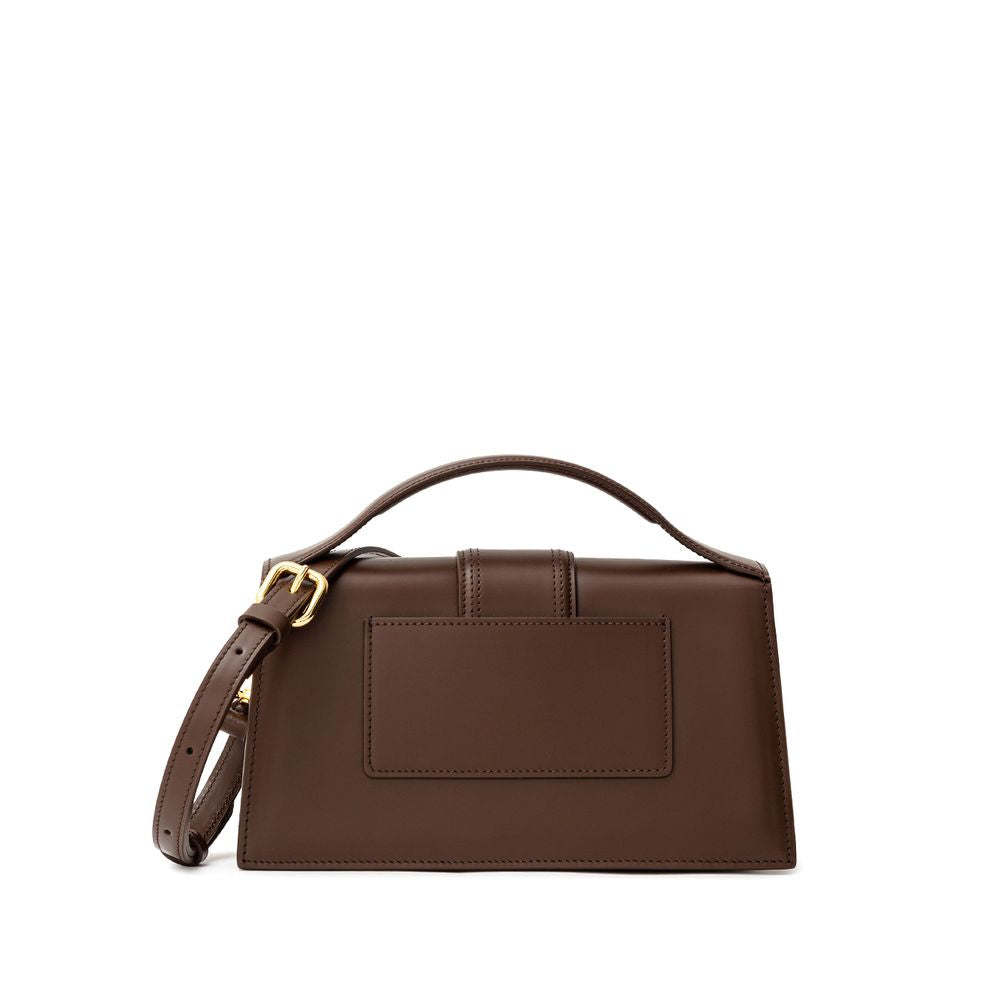Braune Lederhandtasche