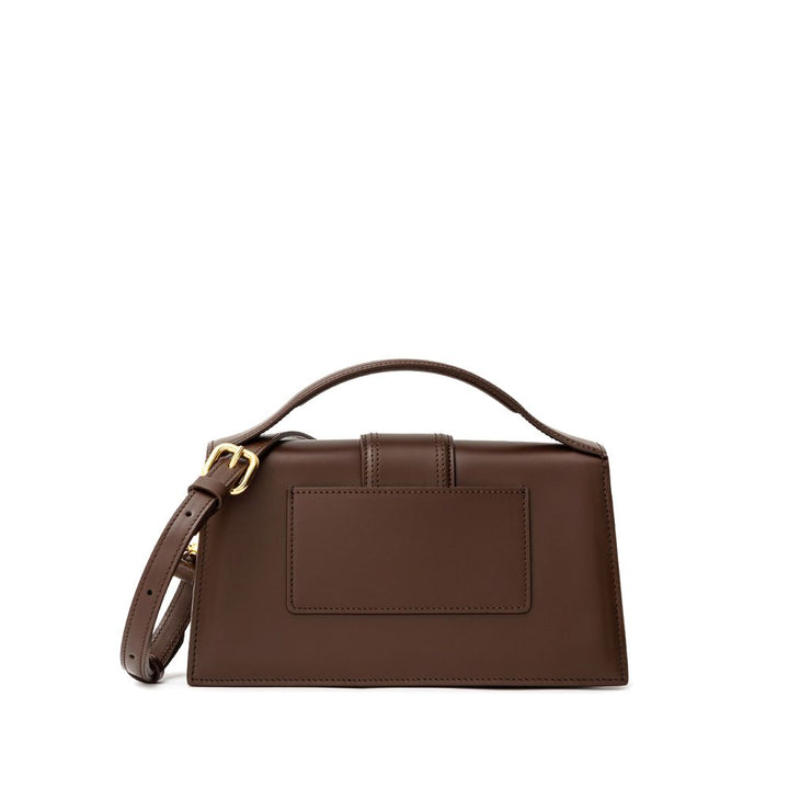 Braune Lederhandtasche