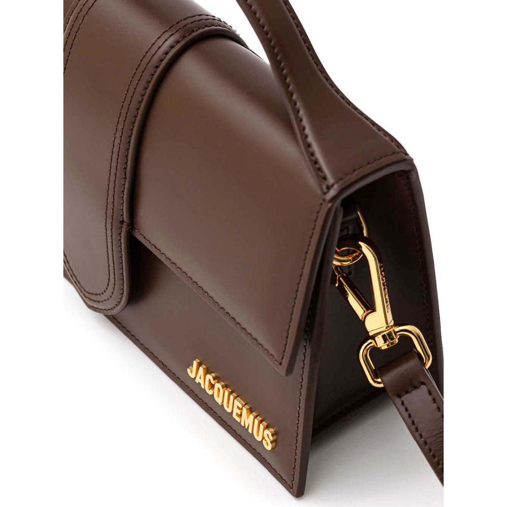 Braune Lederhandtasche