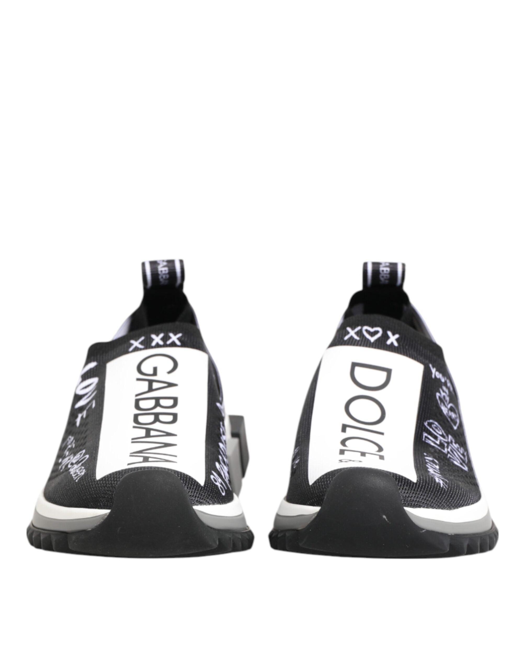 Schwarz Weiß Sorrento Low Top Sneakers Schuhe