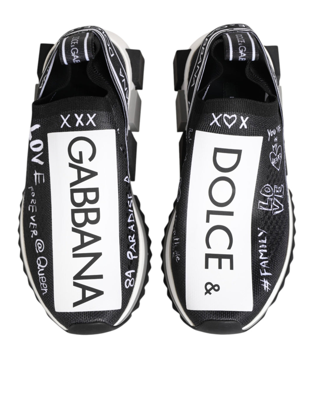 Schwarz Weiß Sorrento Low Top Sneakers Schuhe