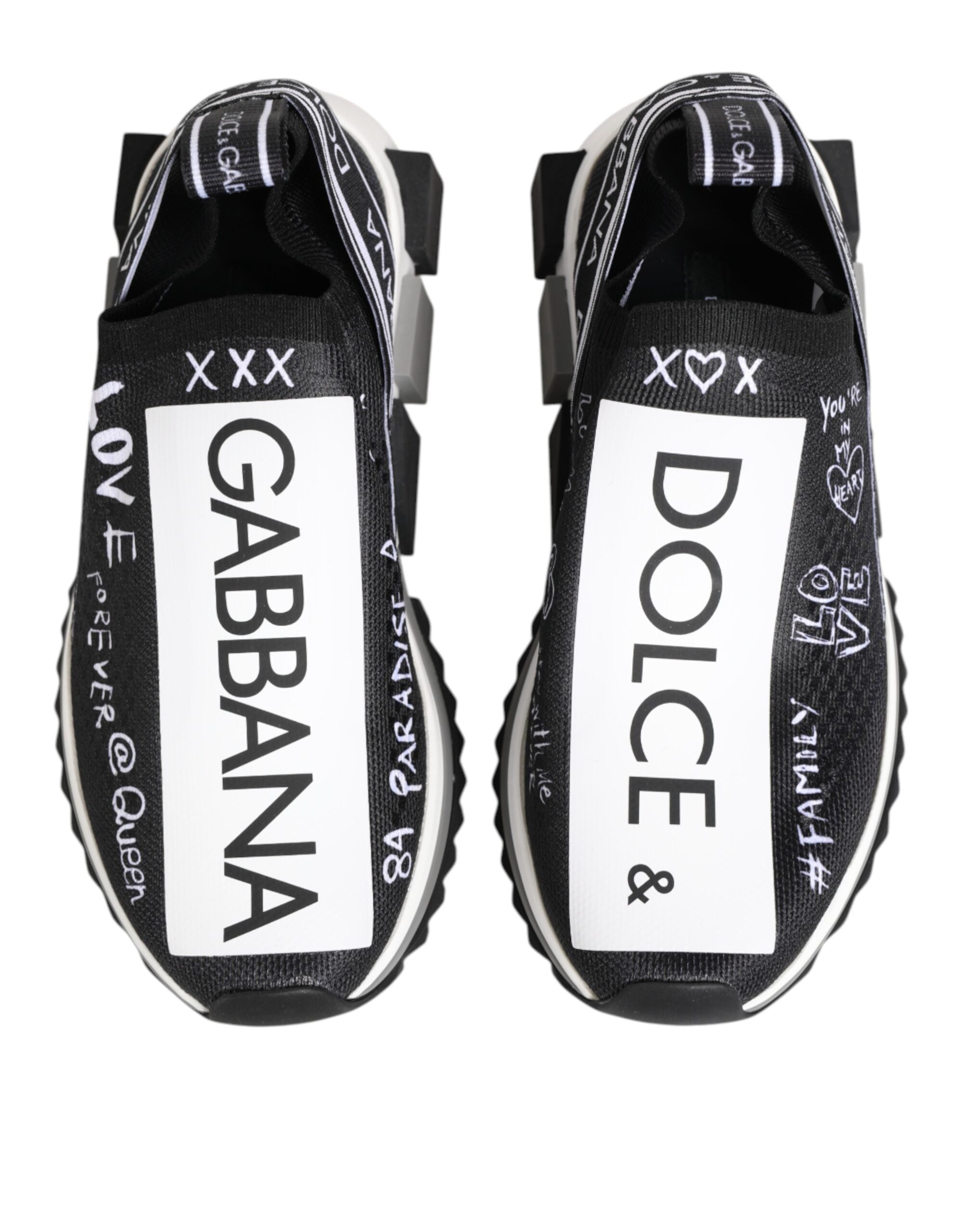 Schwarz Weiß Sorrento Low Top Sneakers Schuhe