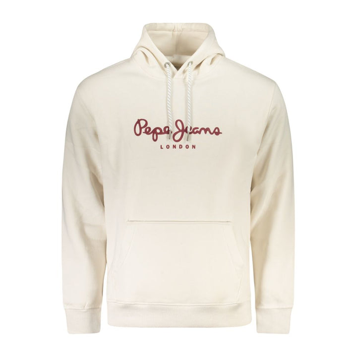 Weißer Baumwollpullover für Männer