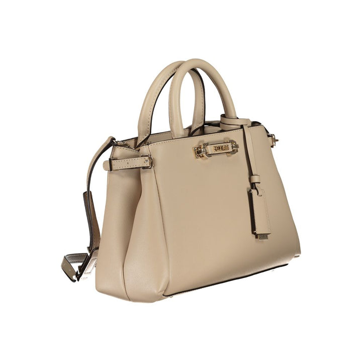 Beige Polyethylen Frauen Handtasche