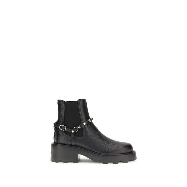 Lederstiefeletten