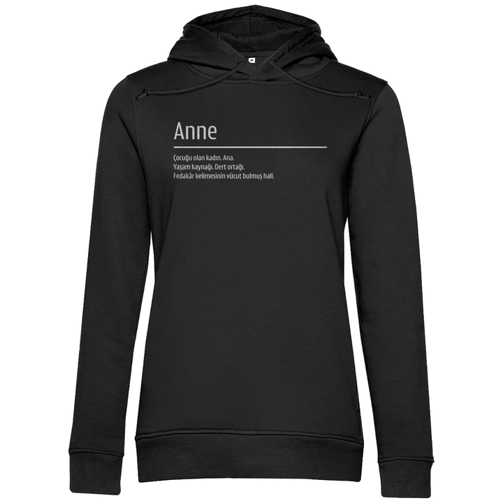 Damen Premium Bio Hoodie - anne