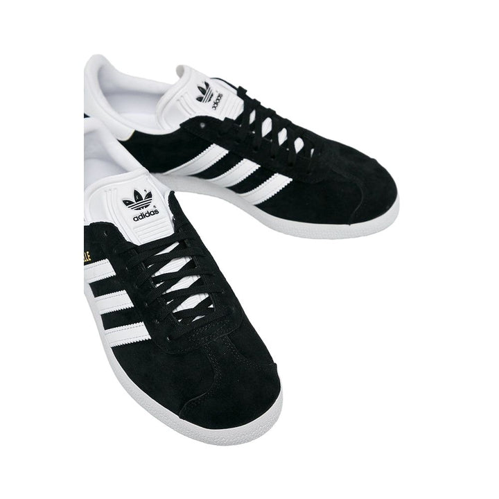 Schwarzer Leder-Sneaker