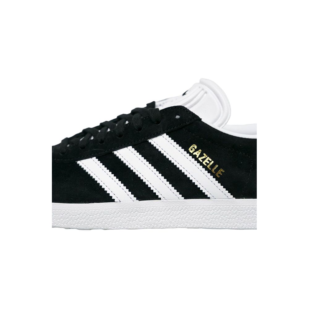 Schwarzer Leder-Sneaker