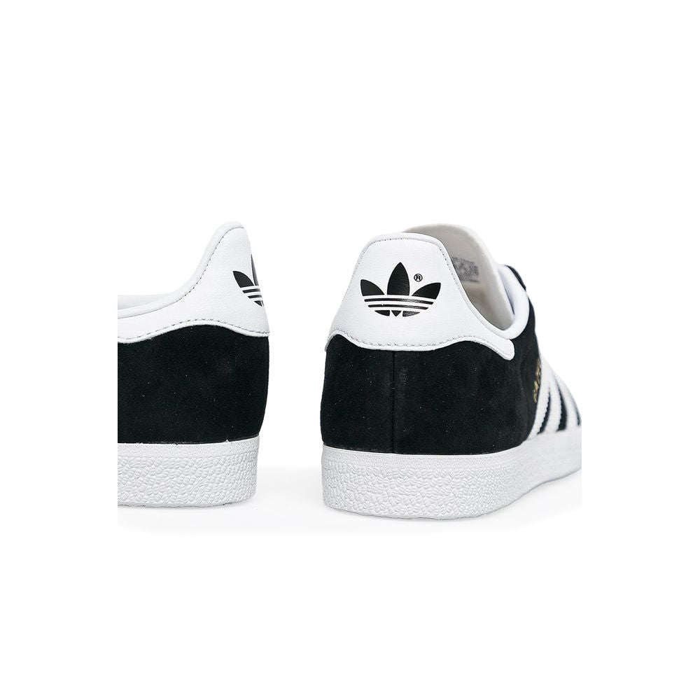 Schwarzer Leder-Sneaker