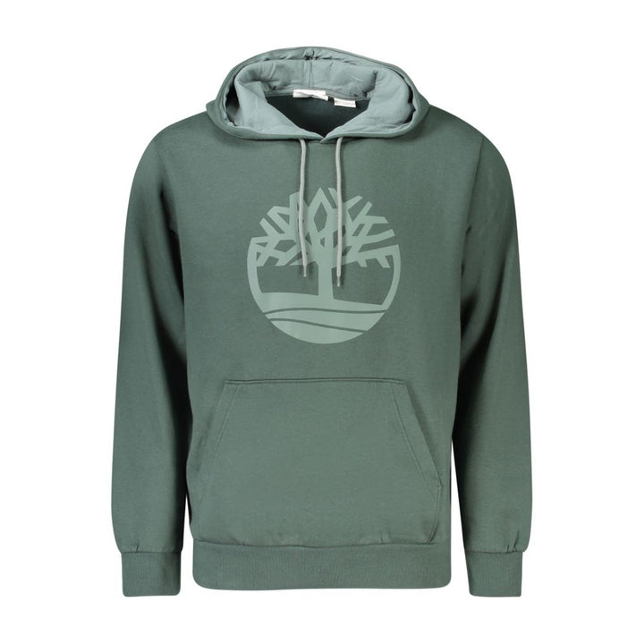 Grüner Baumwollpullover für Männer