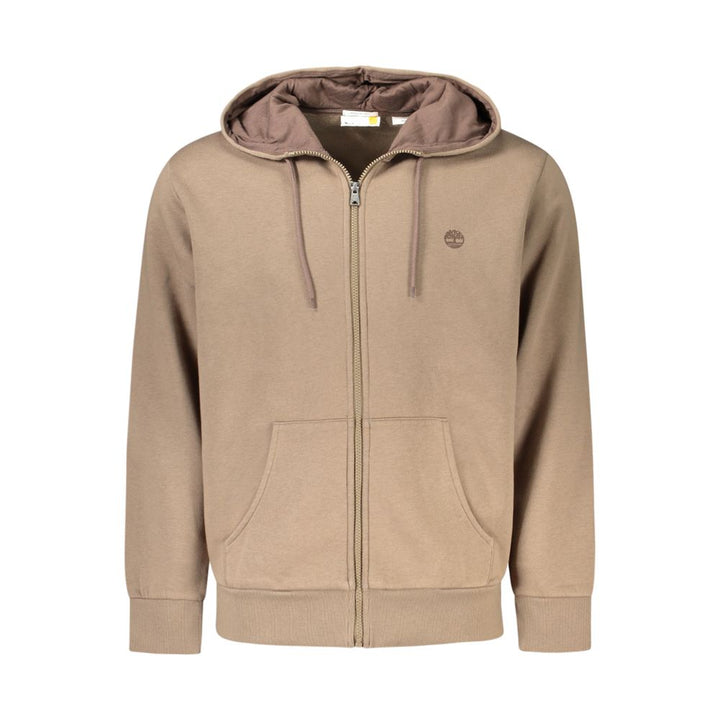 Brauner Baumwollpullover für Männer