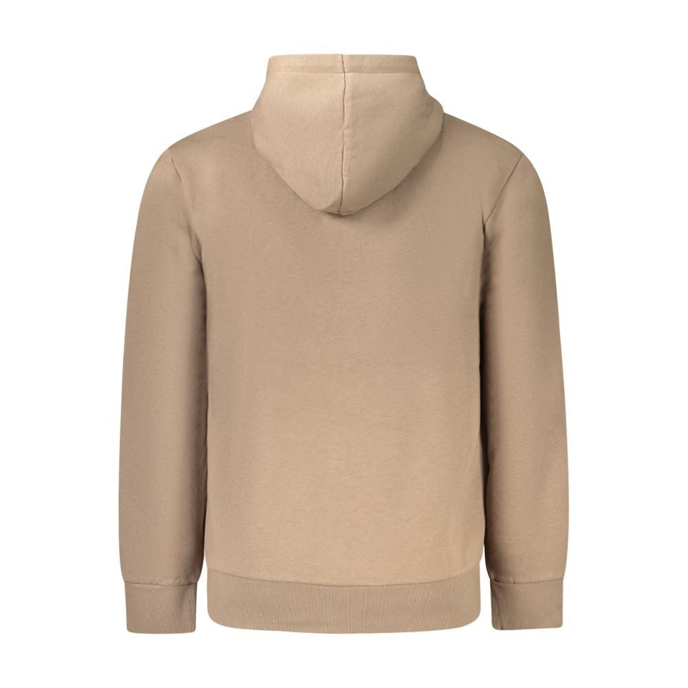 Brauner Baumwollpullover für Männer