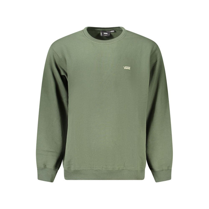 Grüner Baumwollpullover für Männer