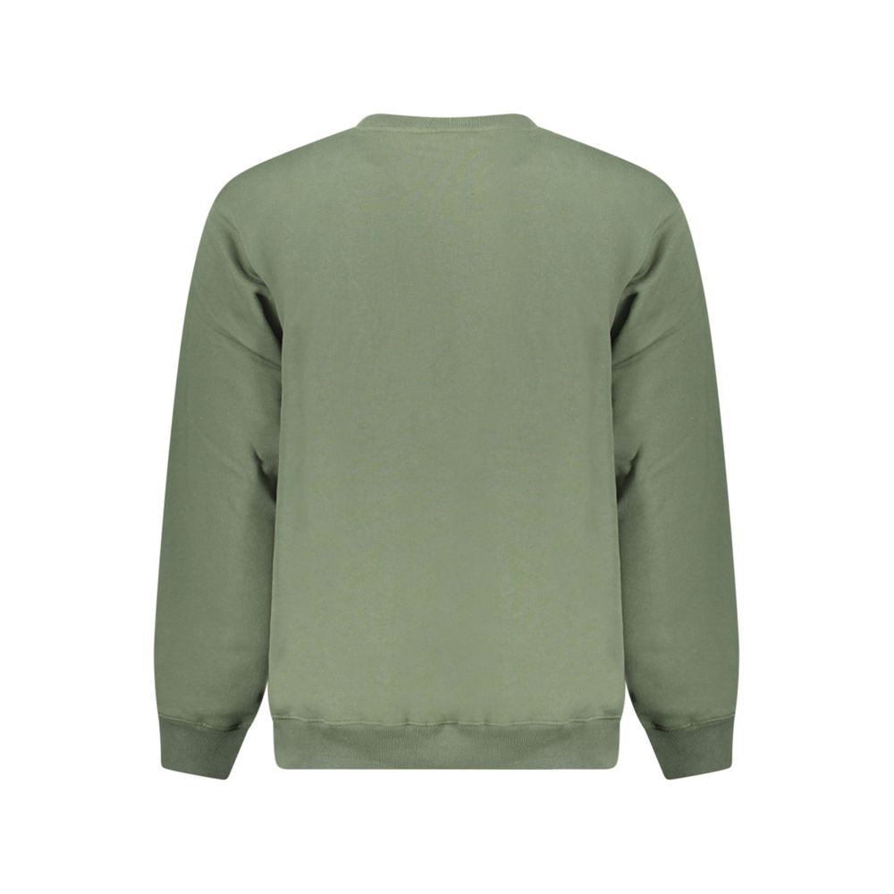 Grüner Baumwollpullover für Männer