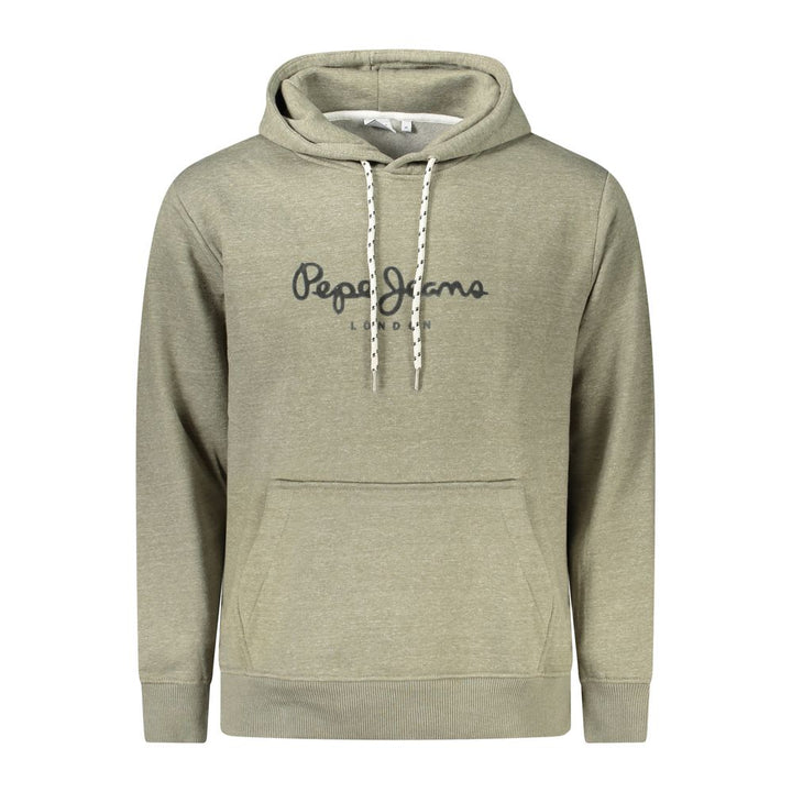 Grüner Baumwollpullover für Männer
