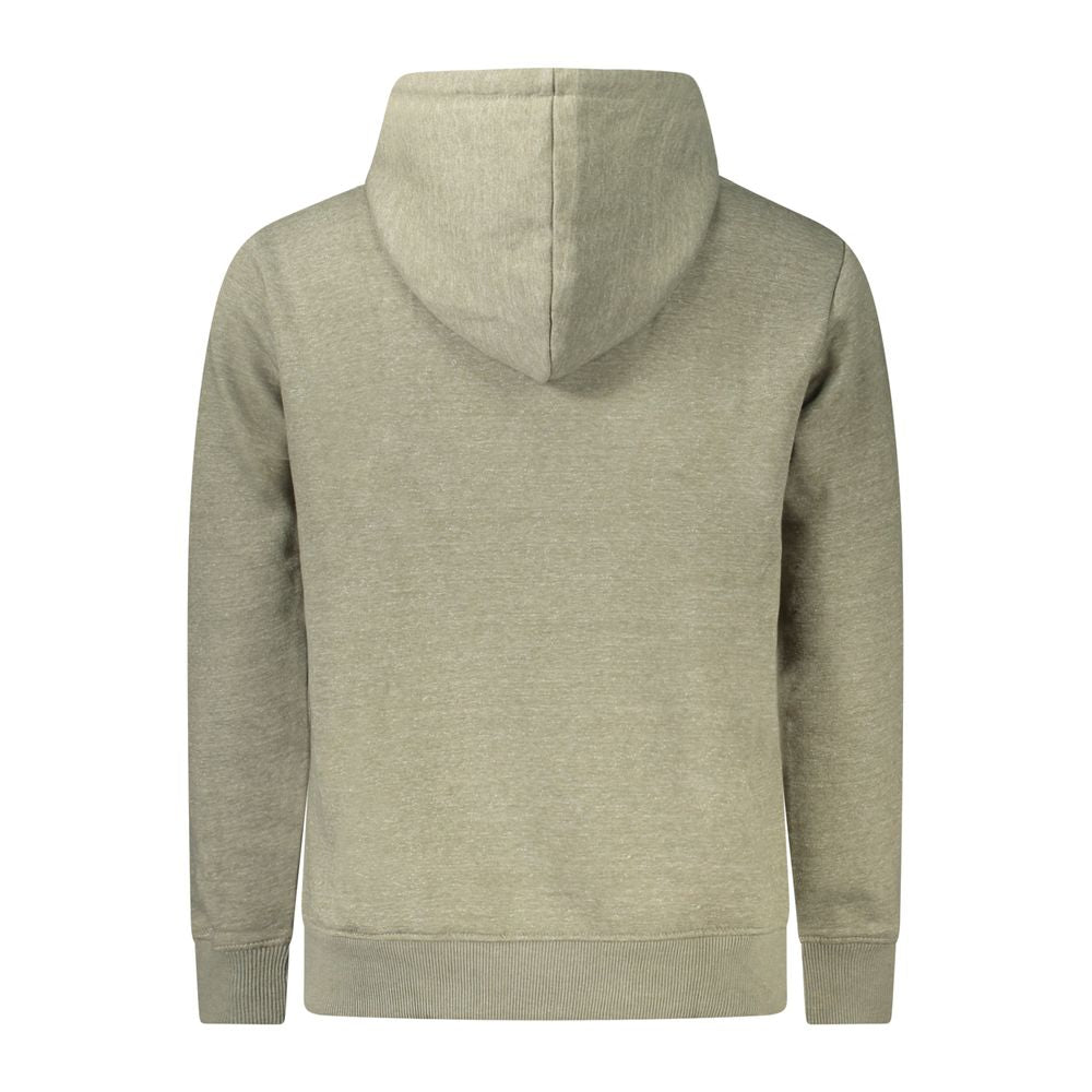 Grüner Baumwollpullover für Männer