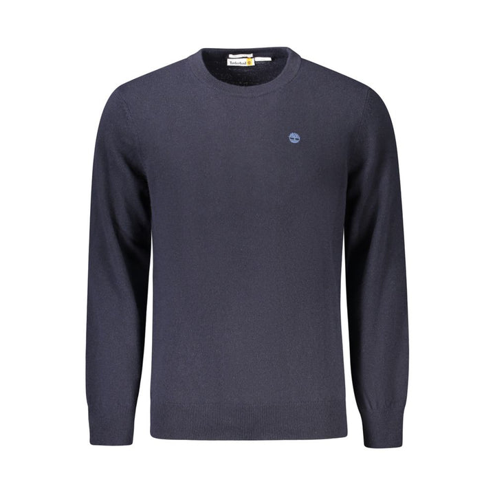Blauer Pullover aus Wolle für Männer