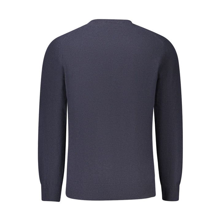 Blauer Pullover aus Wolle für Männer
