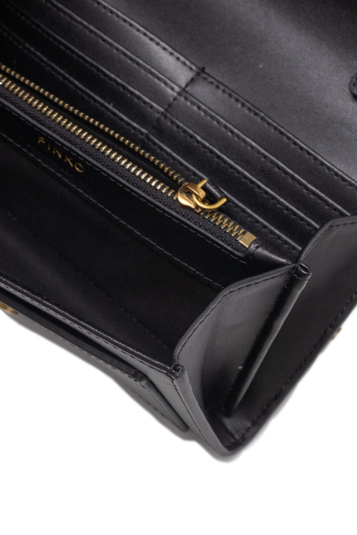 Schwarze Mini Love Tasche