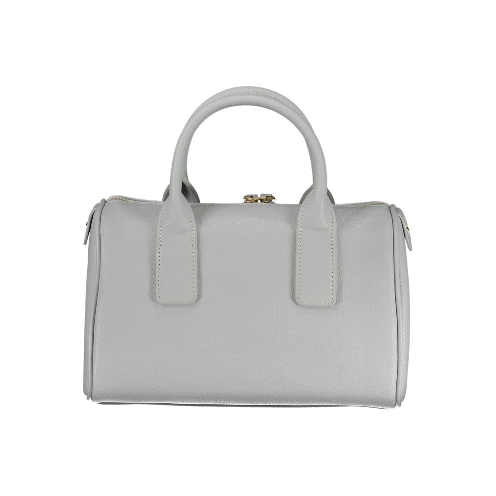 Handtasche aus blauem Polyethylen