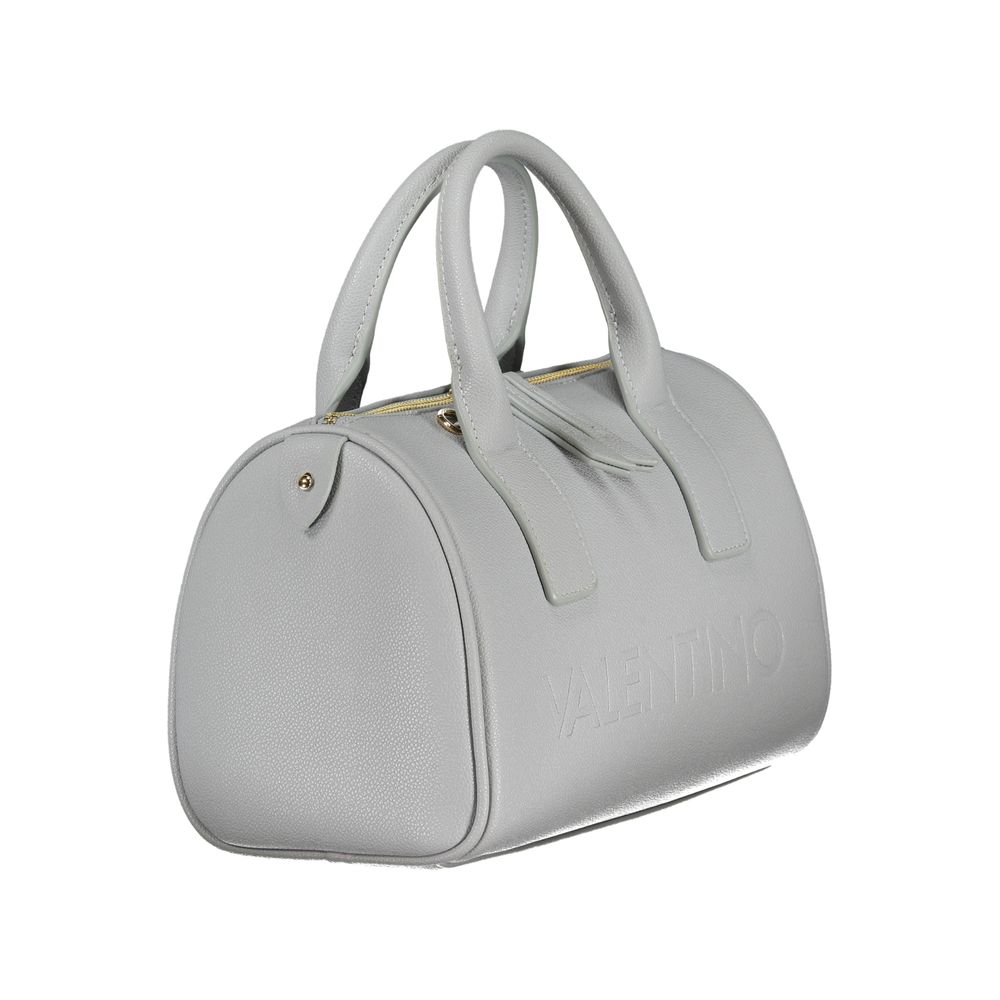 Handtasche aus blauem Polyethylen