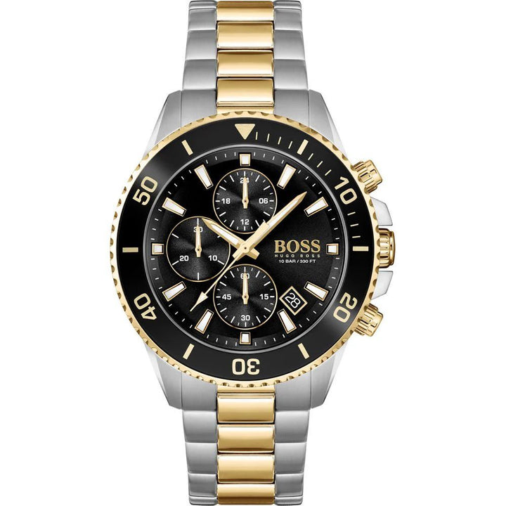 Graue Edelstahl-Dress-Uhr