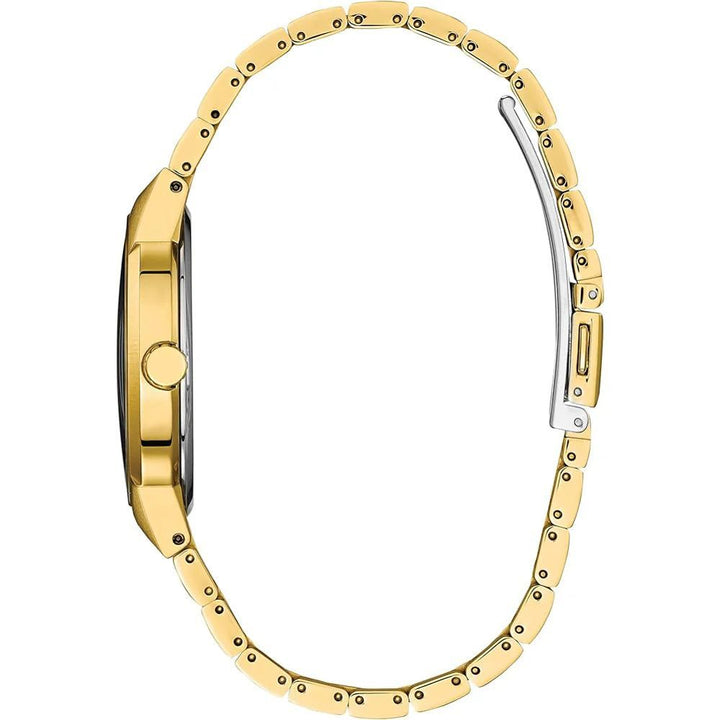 Goldene Edelstahl-Dress-Watch