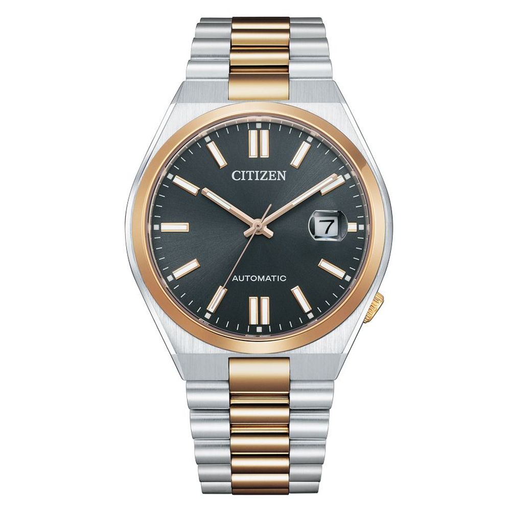 Graue Edelstahl-Dresswatch