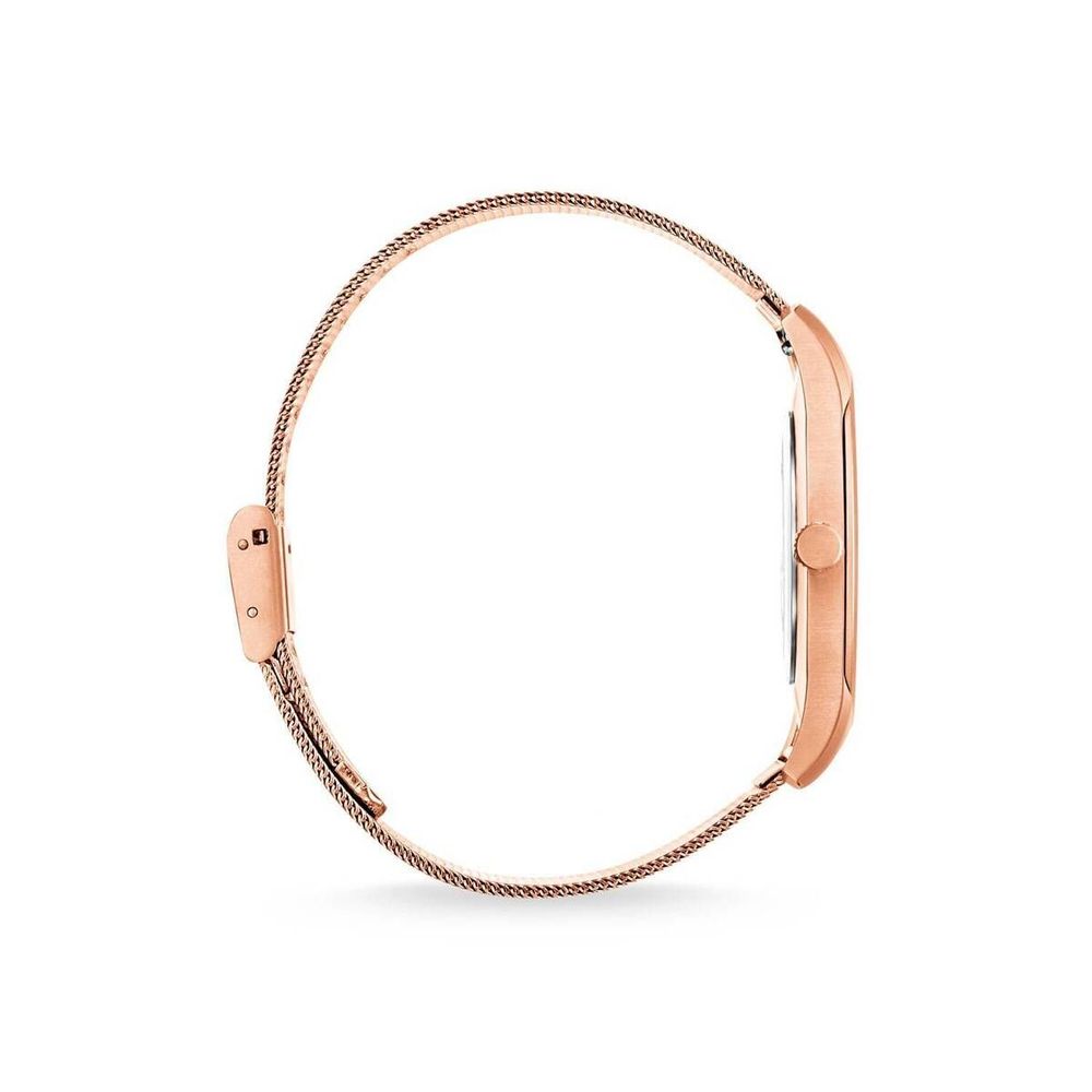 Multicolor-Armbanduhr aus Edelstahl