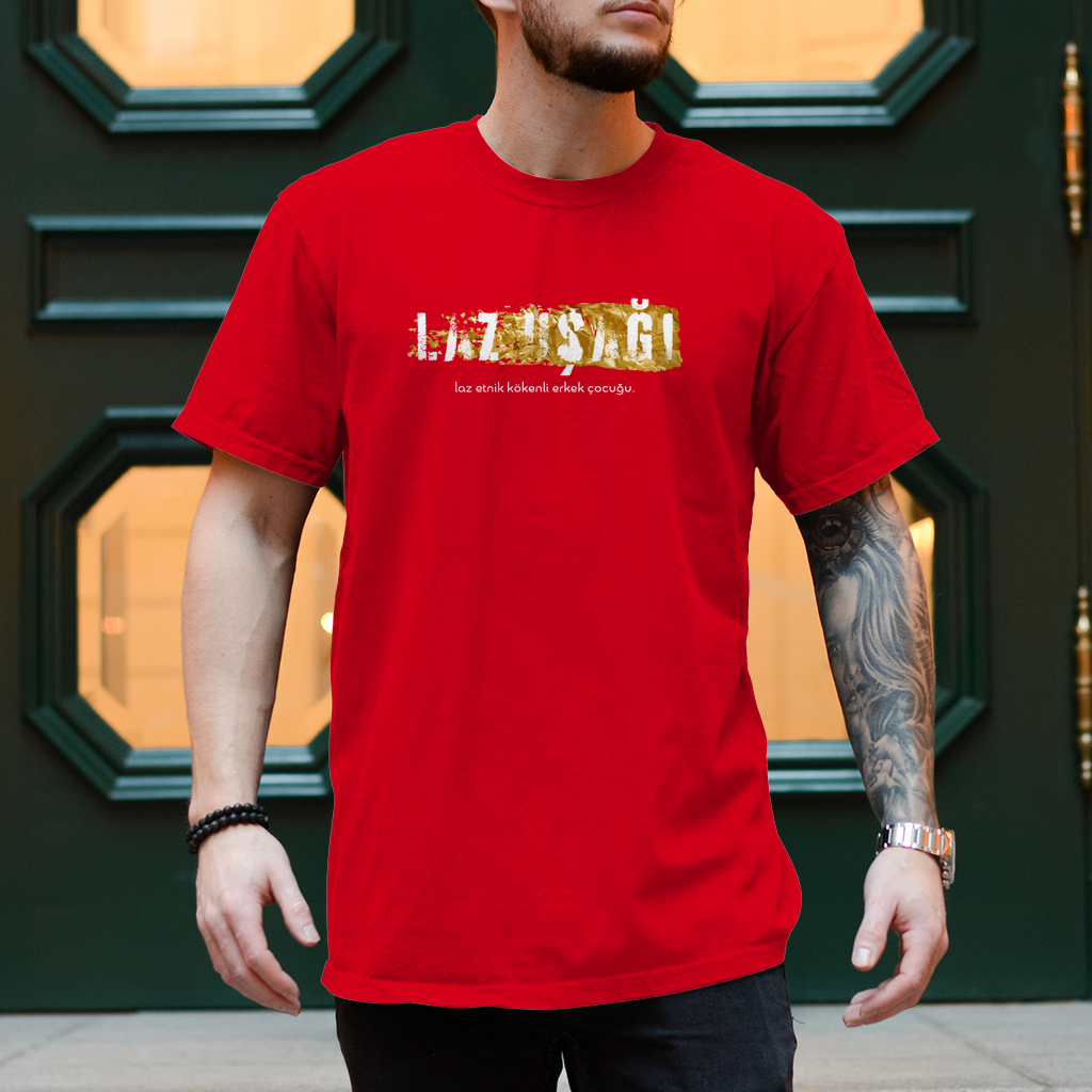 Herren T-Shirt Laz Usak