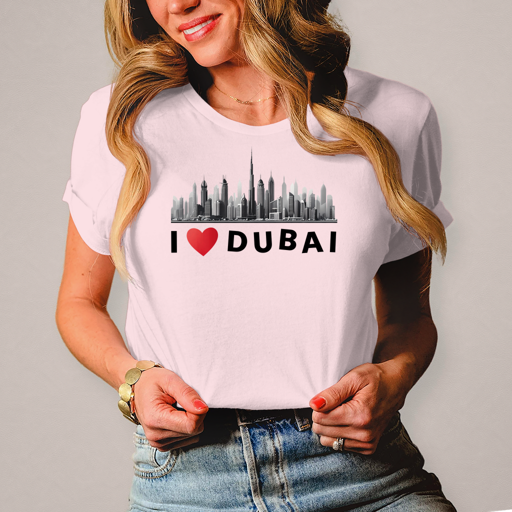 Damen T-Shirt Dubai