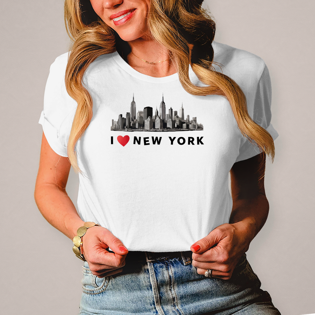 Damen T-Shirt NewYork