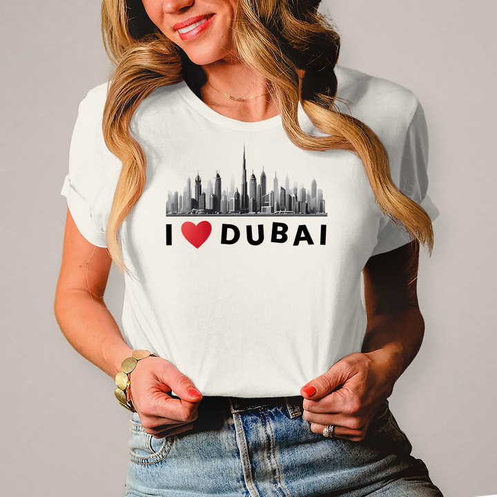 Damen T-Shirt Dubai