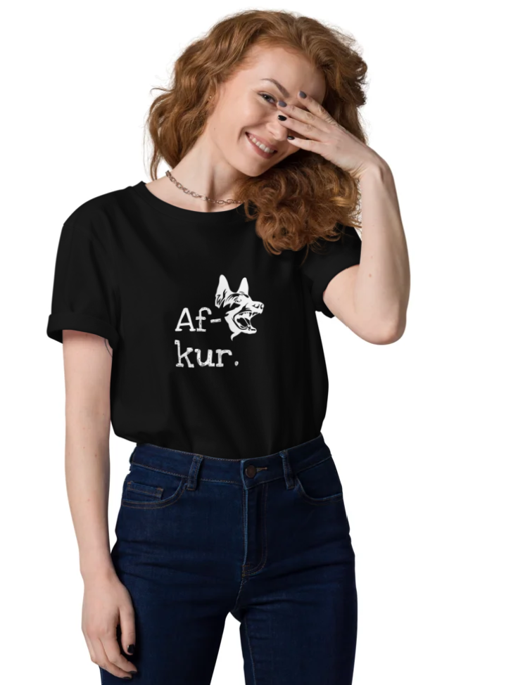Afkur. Women's premium organic t-shirt