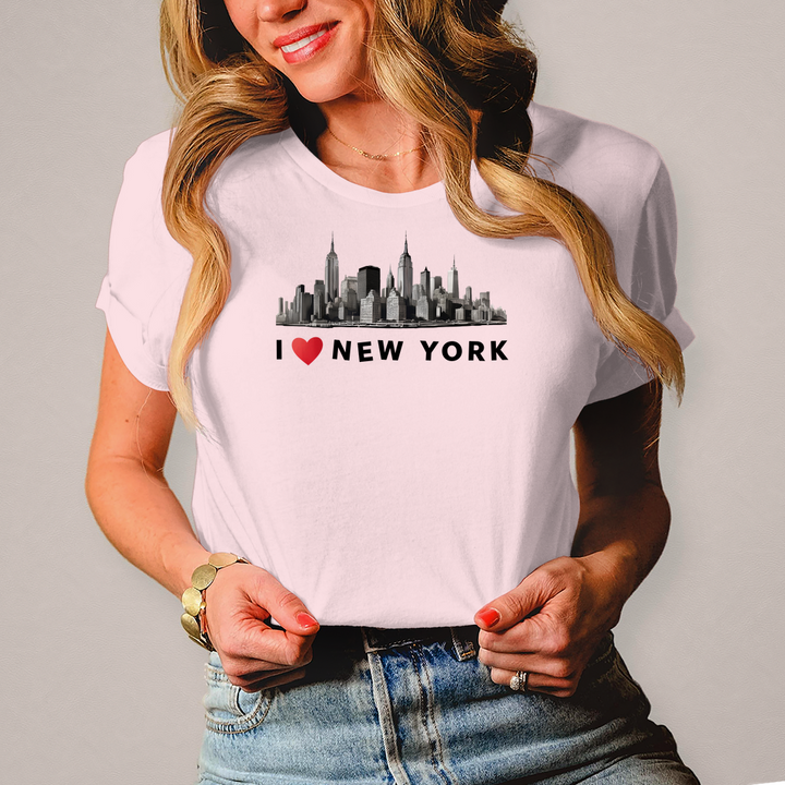 Damen T-Shirt NewYork