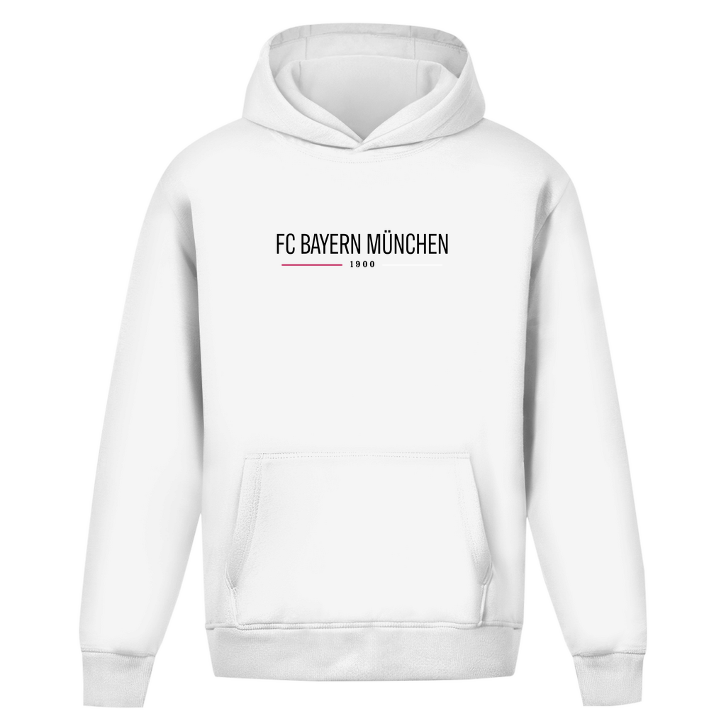 Oversize Hoodie Ohne Kordel FC Bayern