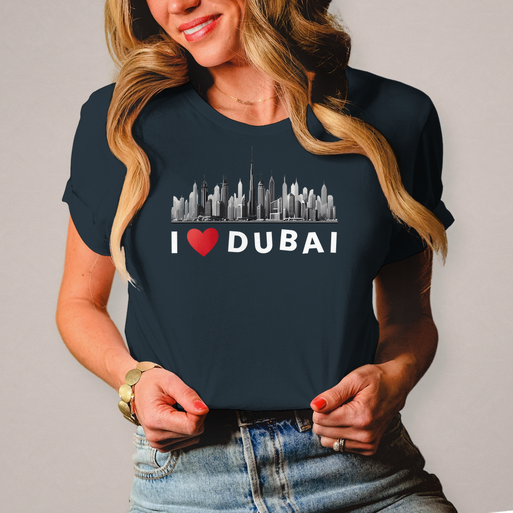 Damen T-Shirt Dubai