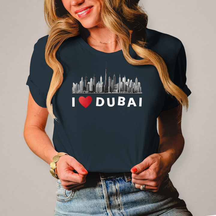 Damen T-Shirt Dubai