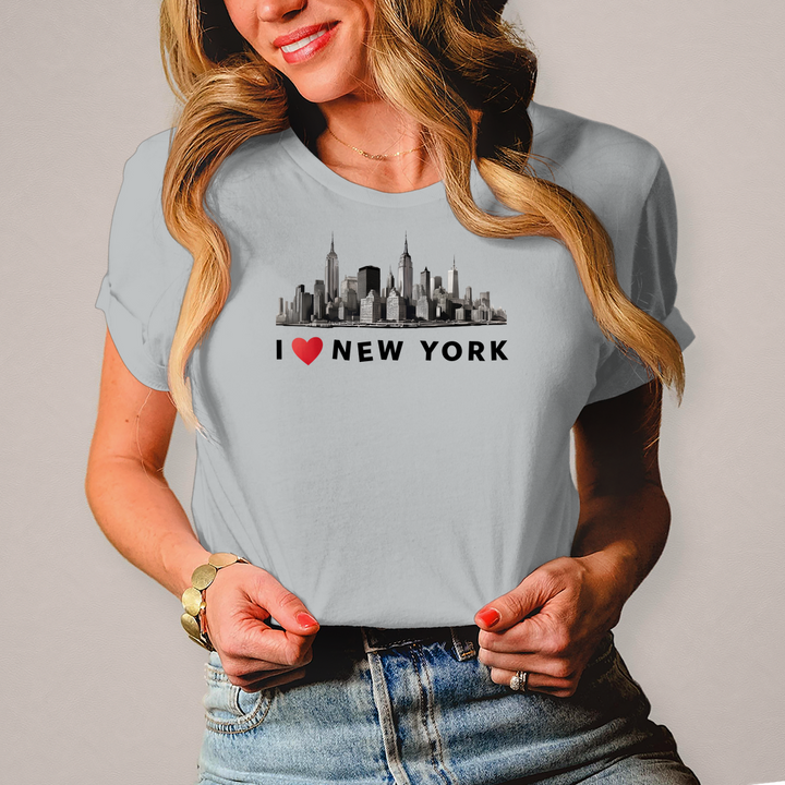 Damen T-Shirt NewYork