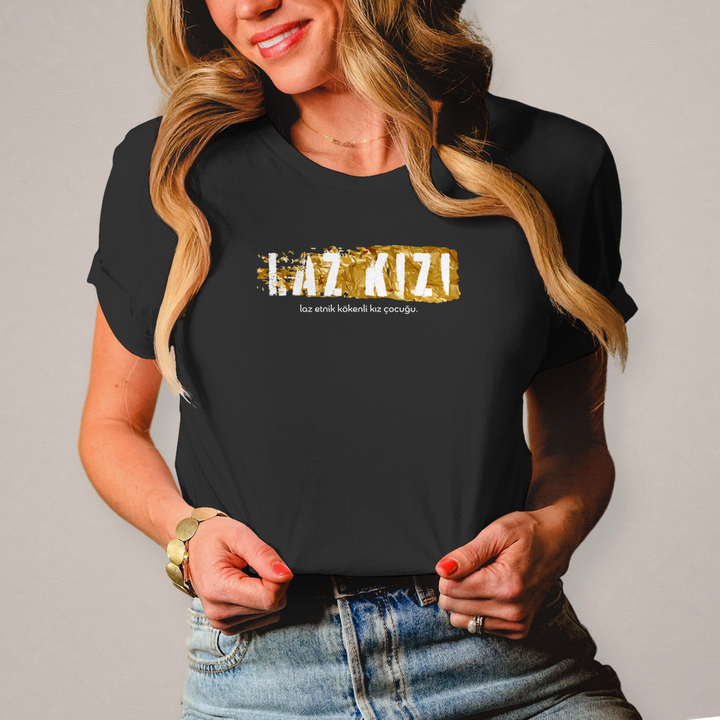 Damen T-Shirt Laz Kizi
